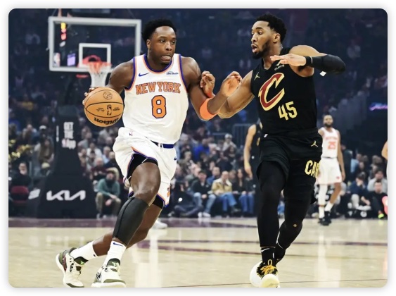 米切尔27+5布伦森26分 骑士36分大胜尼克斯取6连胜