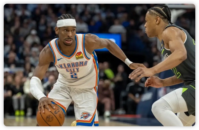 亚历山大37分爱德华兹29+10 雷霆小阵容发威复仇森林狼